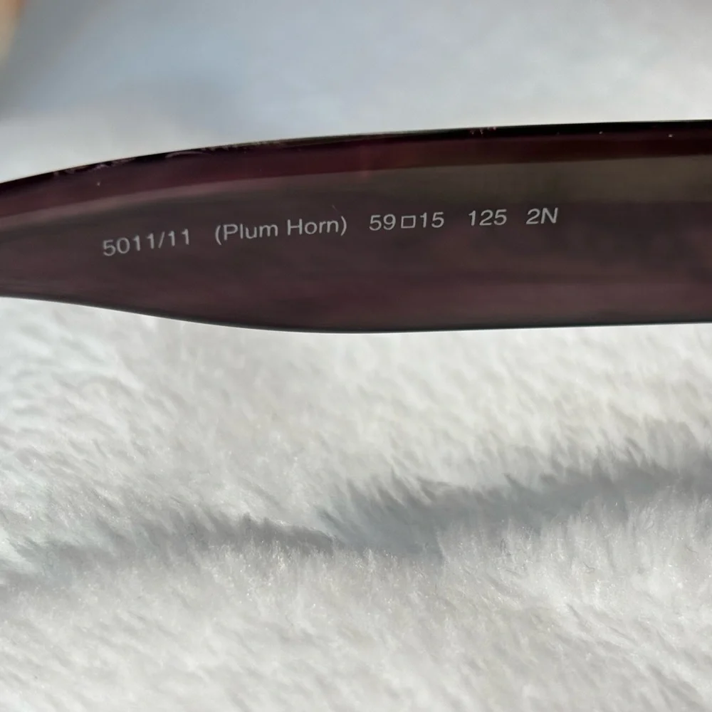 Coach Taryn Purple (Plum Horn) Sunglasses - Picture 7 of 9